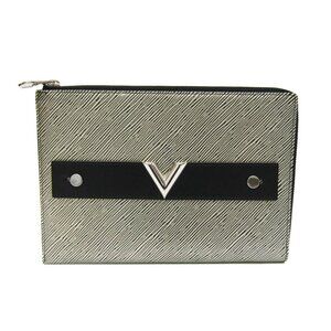 LOUIS VUITTON Black Clutch Bag